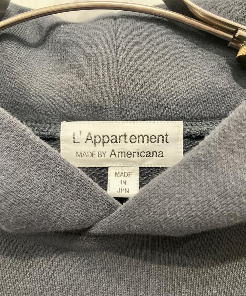 Americana（アメリカーナ）Americana (アメリカーナ) L'Appartement (アパルトモン) Hood One Piece グレー サイズ:-の古着・服飾アイテム