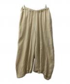 SUZUKI TAKAYUKIスズキタカユキ）の古着「S212-20　dhoti パンツ」｜ベージュ