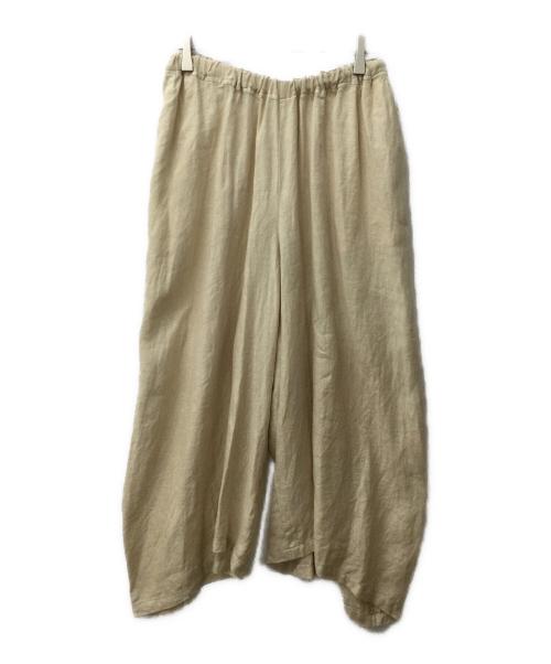 SUZUKI TAKAYUKI（スズキタカユキ）SUZUKI TAKAYUKI (スズキタカユキ) S212-20　dhoti パンツ ベージュ サイズ:1の古着・服飾アイテム