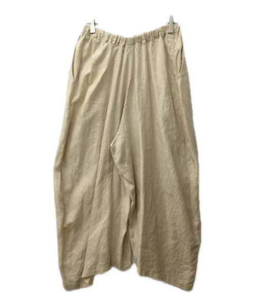 SUZUKI TAKAYUKI（スズキタカユキ）SUZUKI TAKAYUKI (スズキタカユキ) S212-20　dhoti パンツ ベージュ サイズ:1の古着・服飾アイテム
