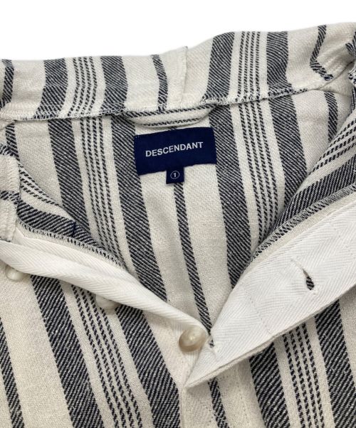 DESCENDANT（ディセンダント）DESCENDANT (ディセンダント) バハフーデットロングスリーブシャツ グレー サイズ:1の古着・服飾アイテム