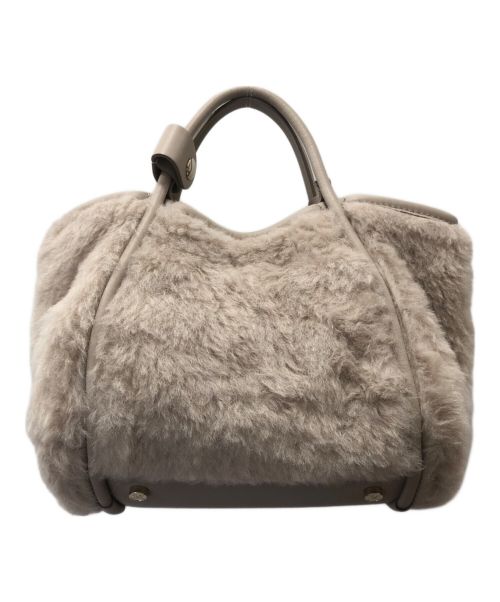 MaxMara（マックスマーラ）MaxMara (マックスマーラ) マリン テディベア ショッピング バッグの古着・服飾アイテム