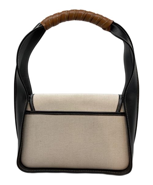 TOD'S（トッズ）TOD'S (トッズ) ｷｬﾝﾊﾞｽ・ﾚｰｻﾞｰﾎｰﾎﾞｰﾊﾞｯｸﾞ サイズ:表記なしの古着・服飾アイテム