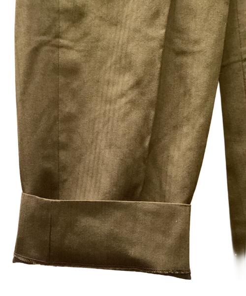 NEAT（ニート）NEAT (ニート) GIZA MOLESKIN LIGHT BELTLESS /ギザモルスキンライトベルトレス ブラウン サイズ:Lの古着・服飾アイテム