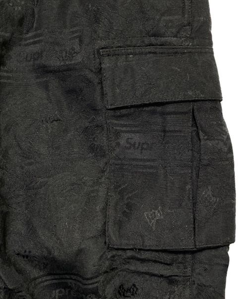 SUPREME（シュプリーム）SUPREME (シュプリーム) Floral Tapestry Cargo Pant ブラック サイズ:W30(76cm)の古着・服飾アイテム
