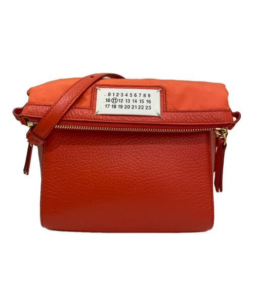 Maison Margiela（メゾンマルジェラ）Maison Margiela (メゾンマルジェラ) 5AC ショルダーバッグ オレンジの古着・服飾アイテム