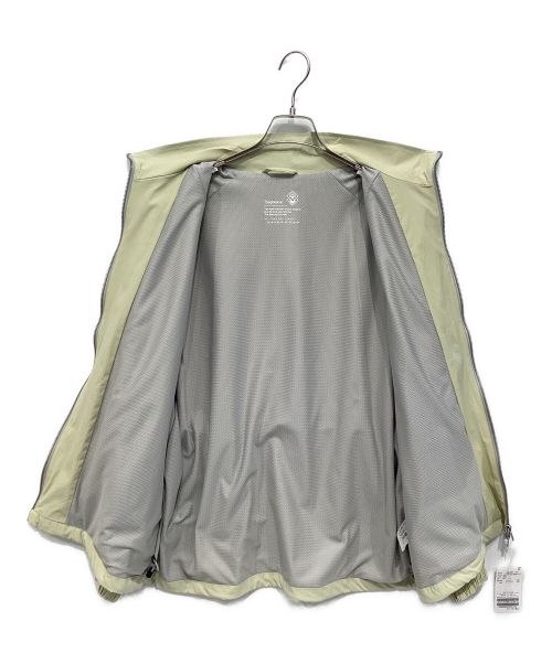 417 by EDIFICE（417 バイ エディフィス）417 by EDIFICE (417 バイ エディフィス) ワッシャーナイロンストレッチ スタンドブルゾン ベージュ サイズ:L 未使用品の古着・服飾アイテム