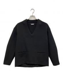 YONFA（ヨンファ）の古着「Vネックプルオーバーカットソー」｜ブラック