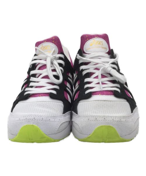 asics（アシックス）asics (アシックス) COMME des GARCONS SHIRT (コムデギャルソンシャツ) コムデギャルソン TATHER ホワイト×パープル サイズ:26の古着・服飾アイテム