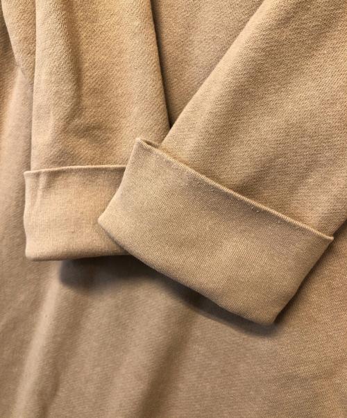 CINOH（チノ）CINOH (チノ) ロングレングススウェットワンピース ベージュ サイズ:SIZE 36の古着・服飾アイテム