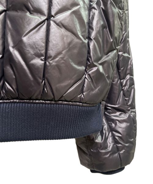 LOUIS VUITTON（ルイ ヴィトン）LOUIS VUITTON (ルイ ヴィトン) レザー切替 キルティングジャケット ブラック サイズ:56の古着・服飾アイテム