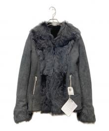 BULLY（ブリー）の古着「ムートンジャケット」｜ブラック