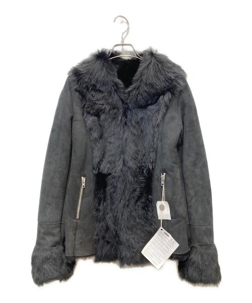 BULLY（ブリー）BULLY (ブリー) ムートンジャケット ブラック サイズ:44 未使用品の古着・服飾アイテム