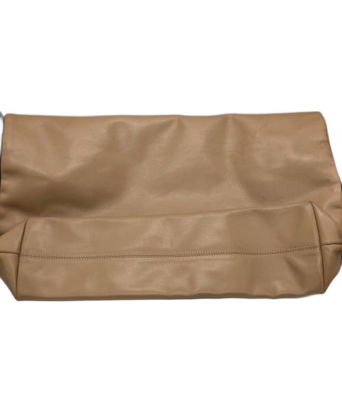 MODERN WEAVING（モダン ウィーヴィング）MODERN WEAVING (モダン ウィーヴィング) SLOUCH FOLDOVER ベージュの古着・服飾アイテム