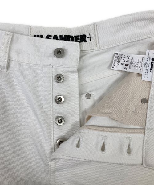 JIL SANDER+（ジルサンダープラス）JIL SANDER+ (ジルサンダープラス) 5ポケットスタンダードジーンズ ホワイト サイズ:27の古着・服飾アイテム