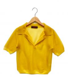 CABAN（キャバン）の古着「ナイロンポリエステルポロスキッパー」｜イエロー