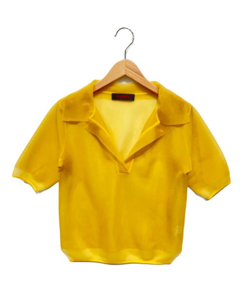 CABAN（キャバン）CABAN (キャバン) ナイロンポリエステルポロスキッパー イエロー サイズ:FREEの古着・服飾アイテム