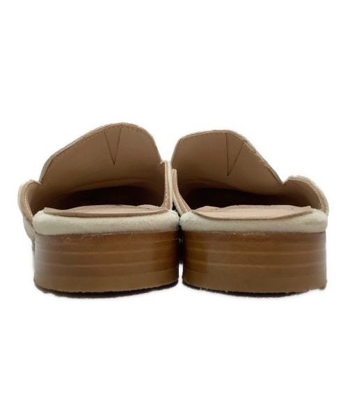 luca grossi（ルカグロッシ）luca grossi (ルカグロッシ) ビットスウェードサンダル アイボリー サイズ:37の古着・服飾アイテム