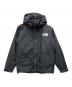 THE NORTH FACE（ザ ノース フェイス）の古着「マウンテン レインテックスジャケット」｜ブラック