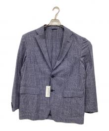 TAKASHIMAYA style plus（タカシマヤ）の古着「ジャージージャケット」｜ネイビー