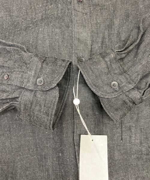 COMOLI（コモリ）COMOLI (コモリ) デニムコモリシャツ Z01-02003 ブラック/エクリュ サイズ:5 未使用品の古着・服飾アイテム