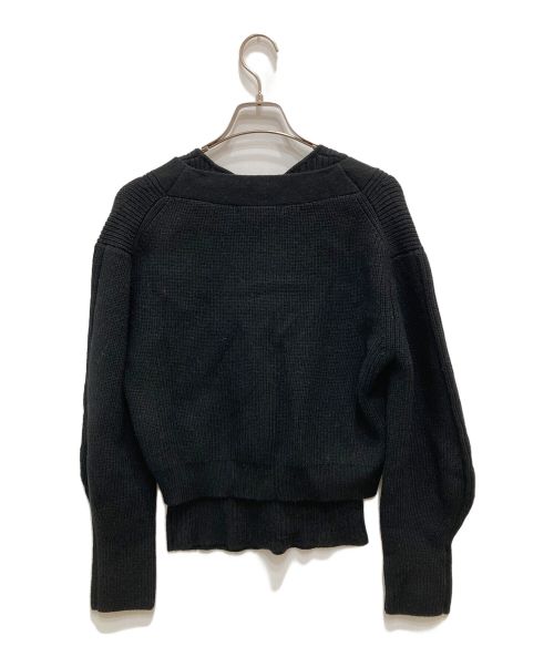 Rirandture（リランドチュール）Rirandture (リランドチュール) スクエアニットアンサンブル ブラック サイズ:2の古着・服飾アイテム