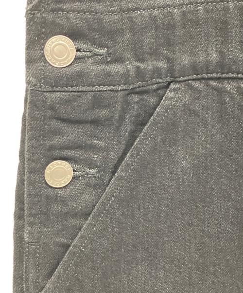 MACPHEE（マカフィー）MACPHEE (マカフィー) TOMORROW LAND (トゥモローランド) コットンデニム サロペットスカート ブラック サイズ:36の古着・服飾アイテム