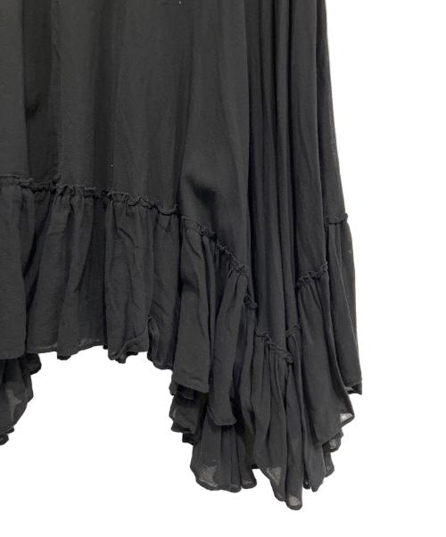 CASA FLINE（カーサフライン）CASA FLINE (カーサフライン) ハイネックタックワンピース ブラック サイズ:FREEの古着・服飾アイテム