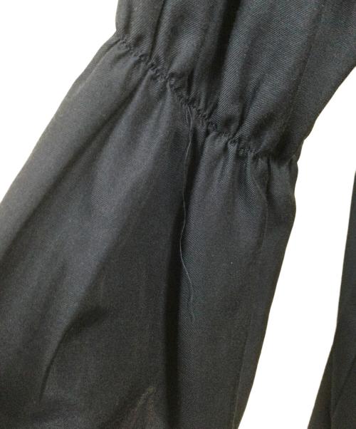 23区（ニジュウサンク）23区 (ニジュウサンク) シルクコットンツイルワンピース ネイビー サイズ:32の古着・服飾アイテム