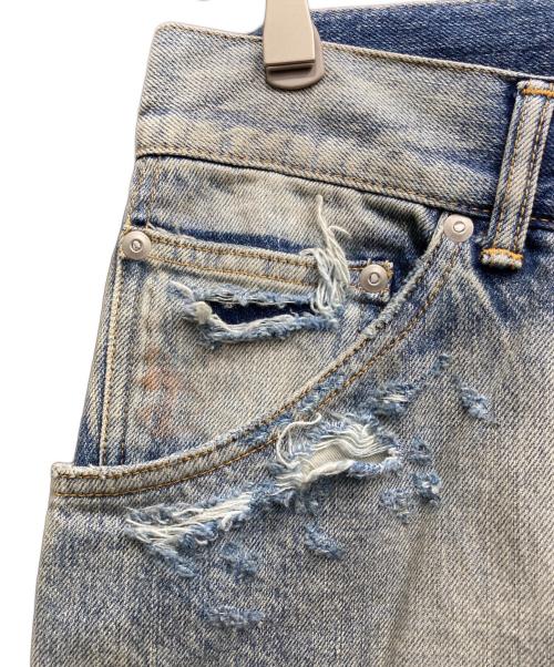 ANCELLM（アンセルム）ANCELLM (アンセルム) REMAKE SELVEDGE TAPERED 5P DENIM インディゴ サイズ:2の古着・服飾アイテム