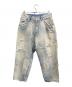 ANCELLM（アンセルム）の古着「REMAKE SELVEDGE TAPERED 5P DENIM」｜インディゴ