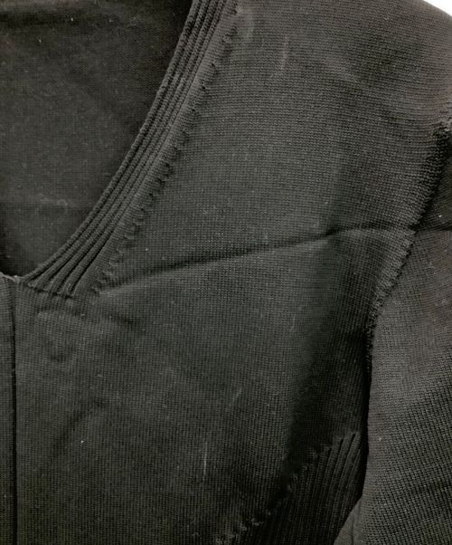 CELFORD（セルフォード）CELFORD (セルフォード) ホールガーメントワンピース ブラック サイズ:38の古着・服飾アイテム