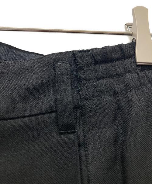 Y's（ワイズ）Y's (ワイズ) タックワイドパンツ ブラック サイズ:3の古着・服飾アイテム