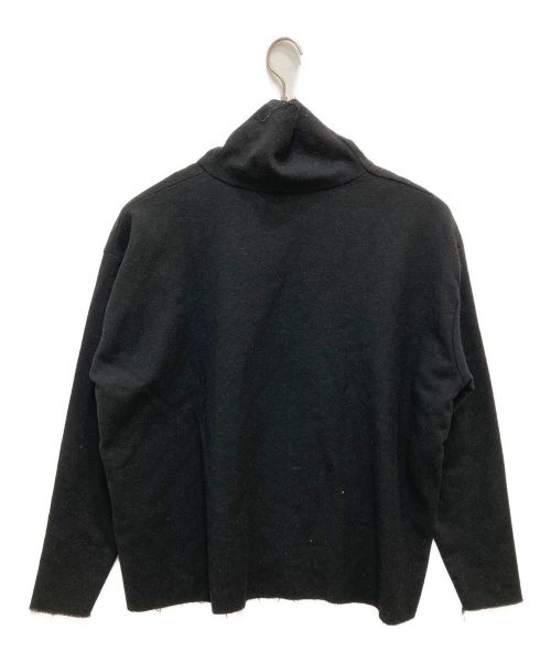 ASHLEY ROWE（アシュリーロウ）ASHLEY ROWE (アシュリーロウ) ウールハイネックブラウス ブラック サイズ:Freeの古着・服飾アイテム