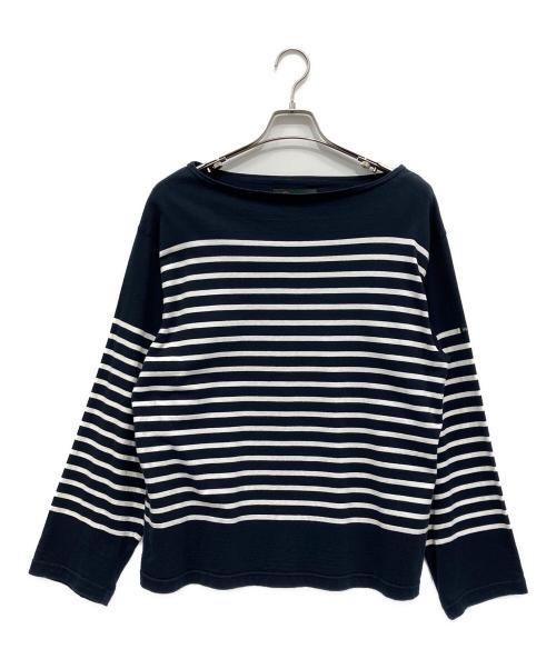 OUTIL（ウティ）OUTIL (ウティ) バスクシャツ ネイビーの古着・服飾アイテム