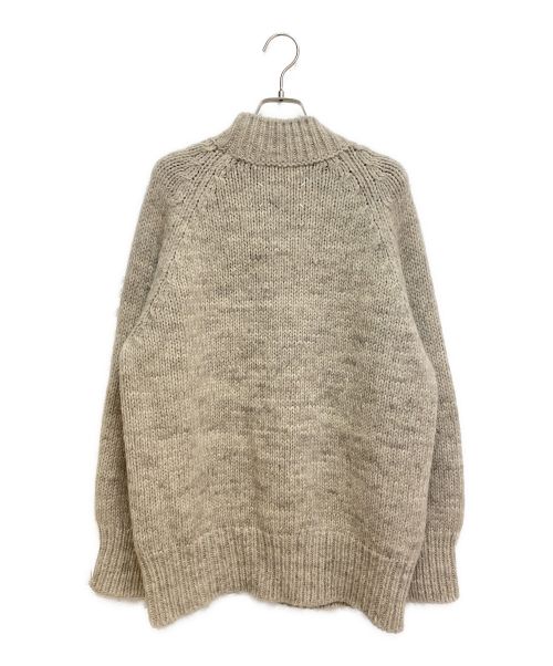 Maison Margiela（メゾンマルジェラ）Maison Margiela (メゾンマルジェラ) ALPACA HINECK KNIT SWEATER(アルパカハイネックニットセーター) ベージュ サイズ:Sの古着・服飾アイテム