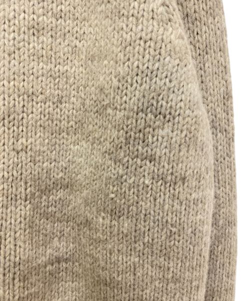Maison Margiela（メゾンマルジェラ）Maison Margiela (メゾンマルジェラ) ALPACA HINECK KNIT SWEATER(アルパカハイネックニットセーター) ベージュ サイズ:Sの古着・服飾アイテム