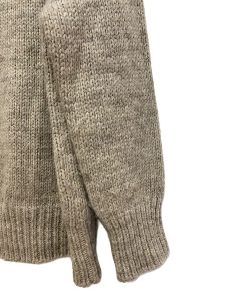 Maison Margiela（メゾンマルジェラ）Maison Margiela (メゾンマルジェラ) ALPACA HINECK KNIT SWEATER(アルパカハイネックニットセーター) ベージュ サイズ:Sの古着・服飾アイテム