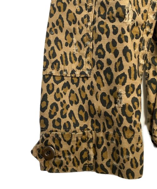 AMIRI（アミリ）AMIRI (アミリ) レオパードスタッズジャケット ベージュ サイズ:XSの古着・服飾アイテム