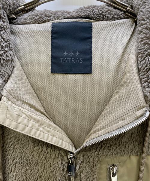 TATRAS（タトラス）TATRAS (タトラス) WOMAボアフリースジップフーディ ベージュ サイズ:4の古着・服飾アイテム