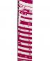 中古・古着 HERMES (エルメス) ツィリースカーフ ピンク×ブラウン：15000円