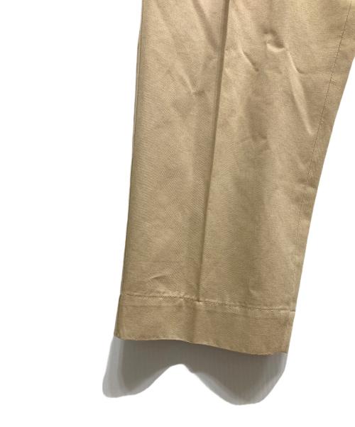 MARNI（マルニ）MARNI (マルニ) コットンツイル1Pシャーリングテーパードパンツ ベージュ サイズ:44の古着・服飾アイテム