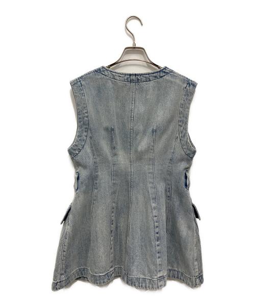 CLANE（クラネ）CLANE (クラネ) PANNIER LINE DENIM BUSTIER インディゴ サイズ:1の古着・服飾アイテム
