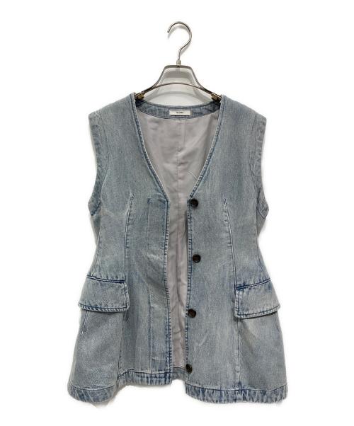CLANE（クラネ）CLANE (クラネ) PANNIER LINE DENIM BUSTIER インディゴ サイズ:1の古着・服飾アイテム