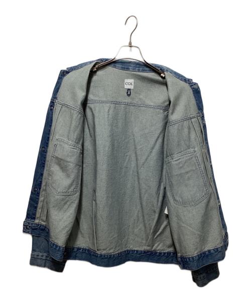 CGS（カリフォルニア ジェネラルストア）CGS (カリフォルニア ジェネラルストア) オーガニック デニム ジャケット ブルー サイズ:Ｌの古着・服飾アイテム