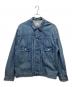 CGS（カリフォルニア ジェネラルストア）の古着「オーガニック デニム ジャケット」｜ブルー