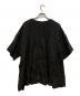 HARVESTY (ハーベスティー) フレンチリネン半袖アトリエローブ ブラック サイズ:1：5000円