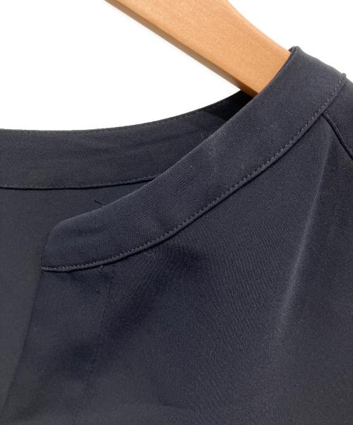 Noble（ノーブル）Noble (ノーブル) ワークディテールドレープシャツ2 ネイビー サイズ:Freeの古着・服飾アイテム