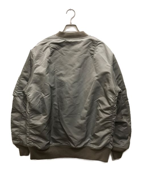 STAMMBAUM（シュタンバウム）STAMMBAUM (シュタンバウム) リバーシブルフライトジャケット グレー サイズ:Lの古着・服飾アイテム