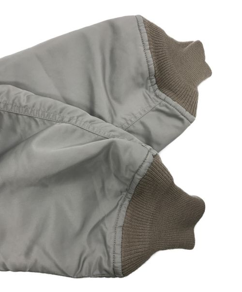 STAMMBAUM（シュタンバウム）STAMMBAUM (シュタンバウム) リバーシブルフライトジャケット グレー サイズ:Lの古着・服飾アイテム